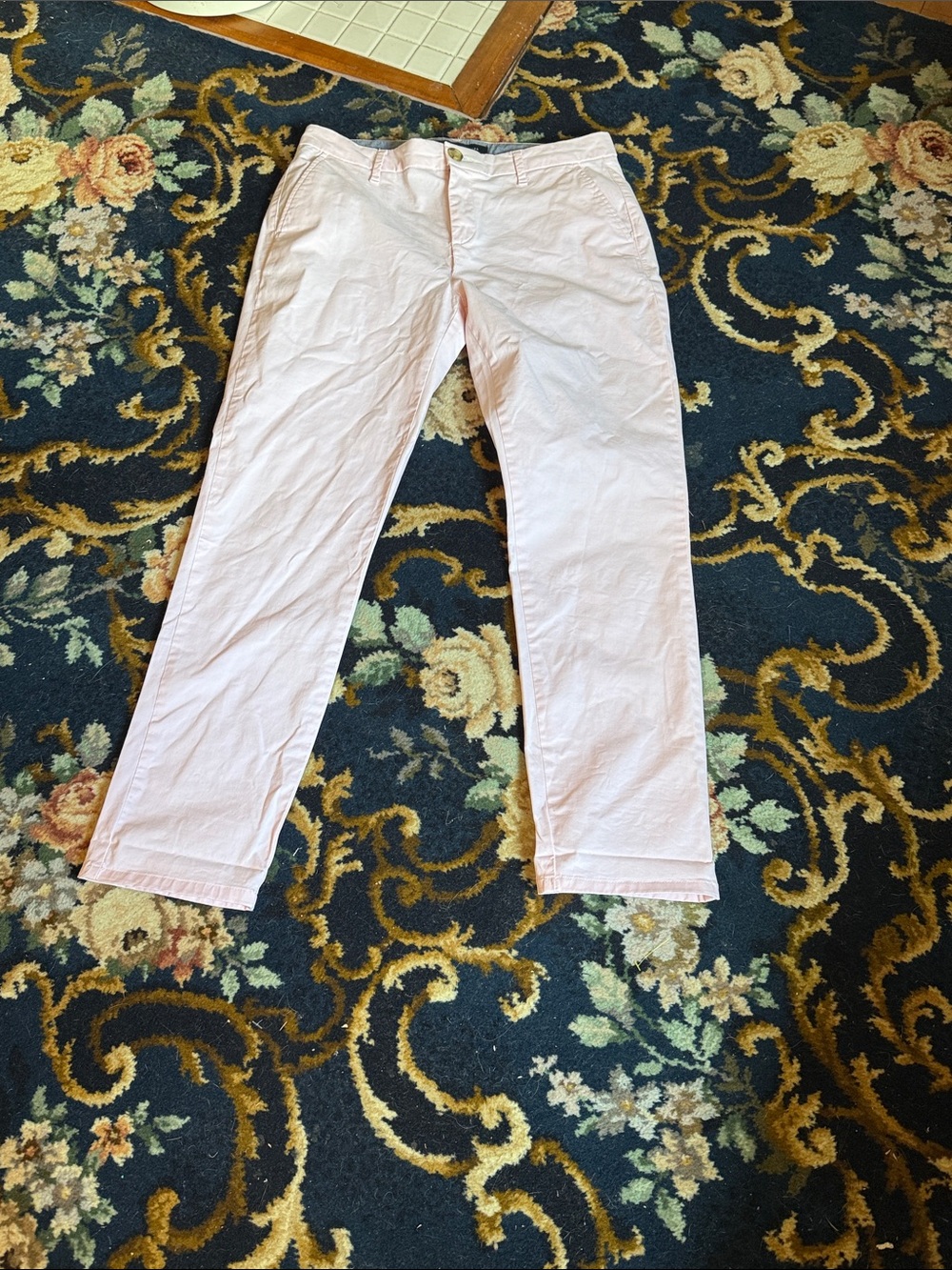 Tommy Hilfiger Pale Pink Women's Chinos-worn a few times
